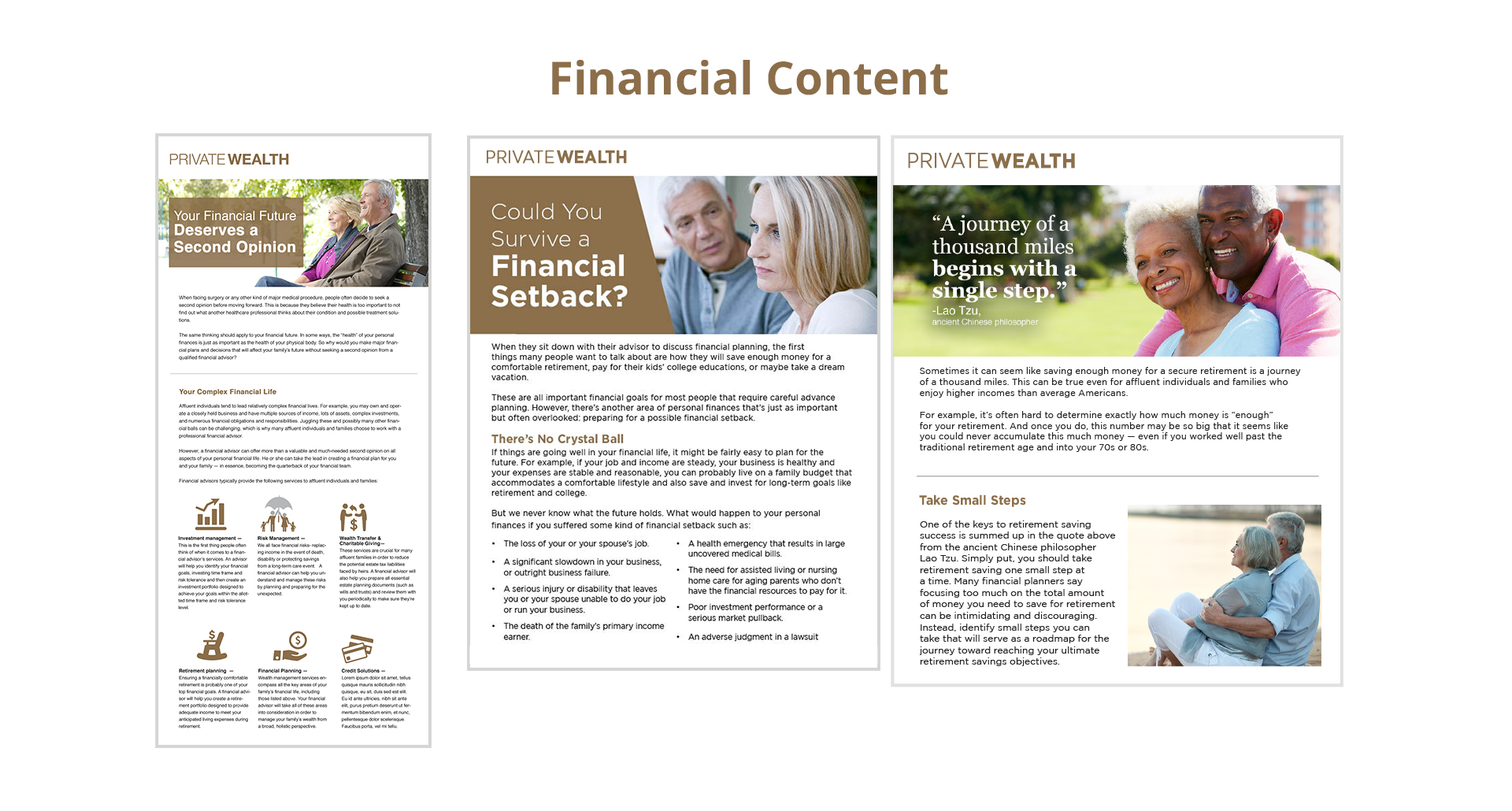 Financial Content